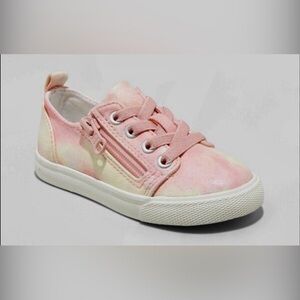 Cat & Jack Pink and Yellow Kids Sneakers